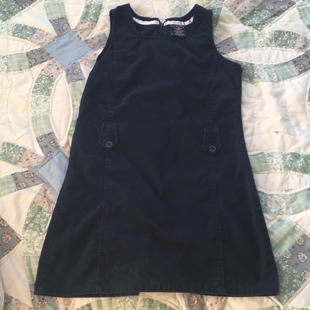 Navy Blue Girls School Jumper
